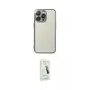 ieg™ iPhone 14 Pro Kılıf Vadi Minimal - Şeffaf Pasifik Cam Ekran Koruyucu