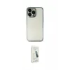 ieg™ iPhone 14 Pro Kılıf Vadi Minimal - Şeffaf Pasifik Cam Ekran Koruyucu