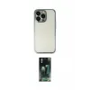 ieg™ iPhone 14 Pro Kılıf Vadi Minimal - Siyah 360 Mat Full Body Arka Koruyucu