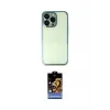 ieg™ iPhone 14 Pro Kılıf Vadi Minimal - Siyah Buffer Hayalet Cam Ekran Koruyucu
