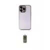 ieg™ iPhone 14 Pro Kılıf Vadi Minimal - Siyah Joko Magic 5D Hayalet Cam