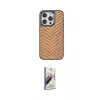 ieg™ iPhone 14 Pro Kılıf Vadi Özel Seri - Siyah Bilvis 3D Mat Cam Ekran Koruyucu