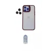 ieg™ iPhone 14 Pro Kılıf Yankı Asil Serisi - Siyah Joko Magic 5D Cam