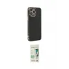 ieg™ iPhone 14 Pro Kılıf Yankı Serisi - Siyah 20D Premium Cam Ekran Koruyucu