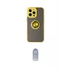 ieg™ iPhone 14 Pro Kılıf Yörünge Çizgi - Siyah Joko Magic 5D Cam