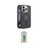 ieg™ iPhone 14 Pro Kılıf Yörünge Klasik - Siyah Polymer Nano Ekran Koruyucu