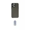 ieg™ iPhone 14 Pro Kılıf Zirve Doku Koleksiyonu - Siyah Joko Magic 5D Cam