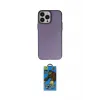 ieg™ iPhone 14 Pro Max Kılıf Ahenk Çizgi Prime - Siyah 18D Cam Ekran Koruyucu