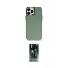 ieg™ iPhone 14 Pro Max Kılıf Ahenk Çizgi Prime - Siyah 360 Mat Full Body Arka Koruyucu