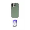 ieg™ iPhone 14 Pro Max Kılıf Ahenk Çizgi Prime - Siyah Bilvis 5in1 3D Magic Cam Ekran Koruyucu