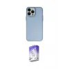 ieg™ iPhone 14 Pro Max Kılıf Ahenk Çizgi Prime - Siyah Bilvis 5in1 3D Magic Cam Ekran Koruyucu