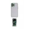 ieg™ iPhone 14 Pro Max Kılıf Ahenk Çizgi Serisi - Siyah 360 Mat Full Body Arka Koruyucu