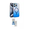 ieg™ iPhone 14 Pro Max Kılıf Ahenk Doku Özel Seri - Şeffaf Royal Nano Ekran Koruyucu