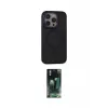 ieg™ iPhone 14 Pro Max Kılıf Ahenk Form Serisi - Şeffaf 360 Full Body Arka Koruyucu