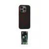 ieg™ iPhone 14 Pro Max Kılıf Ahenk Form Serisi - Şeffaf 360 Full Body Arka Koruyucu