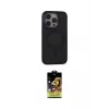 ieg™ iPhone 14 Pro Max Kılıf Ahenk Form Serisi - Siyah Buffer Cam Ekran Koruyucu