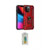 ieg™ iPhone 14 Pro Max Kılıf Ahenk Klasik Koleksiyonu - Siyah Polymer Nano Ekran Koruyucu