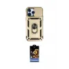 ieg™ iPhone 14 Pro Max Kılıf Ahenk Klasik - Siyah Buffer Hayalet Cam Ekran Koruyucu