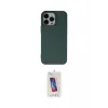 ieg™ iPhone 14 Pro Max Kılıf Ahenk Serisi - Siyah Joko 5D Cam