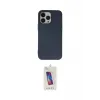 ieg™ iPhone 14 Pro Max Kılıf Ahenk Serisi - Siyah Joko 5D Cam