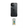 ieg™ iPhone 14 Pro Max Kılıf Akış Çizgi Koleksiyonu - Siyah Polymer Nano Ekran Koruyucu