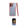 ieg™ iPhone 14 Pro Max Kılıf Atlas Asil Serisi - Siyah Buffer Hayalet Cam Ekran Koruyucu