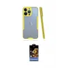 ieg™ iPhone 14 Pro Max Kılıf Atlas Asil Serisi - Siyah Buffer Hayalet Cam Ekran Koruyucu