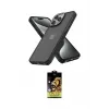 ieg™ iPhone 14 Pro Max Kılıf Atlas Form - Siyah Buffer Cam Ekran Koruyucu