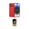 ieg™ iPhone 14 Pro Max Kılıf Atlas Koleksiyonu - Siyah Buffer Cam Ekran Koruyucu