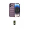 ieg™ iPhone 14 Pro Max Kılıf Atlas Koleksiyonu - Siyah Joko Magic 5D Hayalet Cam