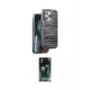 ieg™ iPhone 14 Pro Max Kılıf Atlas Minimal Özel Seri - Siyah 360 Mat Full Body Arka Koruyucu
