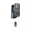 ieg™ iPhone 14 Pro Max Kılıf Atlas Minimal Özel Seri - Siyah Joko Magic 5D Hayalet Cam