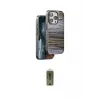 ieg™ iPhone 14 Pro Max Kılıf Atlas Minimal Özel Seri - Siyah Joko Magic 5D Hayalet Cam