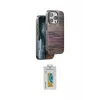 ieg™ iPhone 14 Pro Max Kılıf Atlas Minimal Özel Seri - Siyah Polymer Nano Ekran Koruyucu