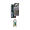 ieg™ iPhone 14 Pro Max Kılıf Atlas Minimal Özel Seri - Siyah Polymer Nano Ekran Koruyucu