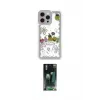 ieg™ iPhone 14 Pro Max Kılıf Çekirdek Asil - Şeffaf 360 Full Body Arka Koruyucu