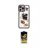 ieg™ iPhone 14 Pro Max Kılıf Çekirdek Asil - Siyah Buffer Cam Ekran Koruyucu