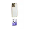 ieg™ iPhone 14 Pro Max Kılıf Çekirdek Klasik Serisi - Siyah Bilvis 5in1 5D Magic Hayalet Cam Ekran Koruyucu