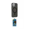 ieg™ iPhone 14 Pro Max Kılıf Çekirdek Modern Prime - Siyah 18D Cam Ekran Koruyucu