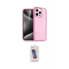 ieg™ iPhone 14 Pro Max Kılıf Eksen Doku Koleksiyonu - Siyah Joko 5D Cam