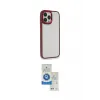 ieg™ iPhone 14 Pro Max Kılıf Eksen Doku Prime - Şeffaf Royal Nano Ekran Koruyucu