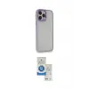 ieg™ iPhone 14 Pro Max Kılıf Eksen Doku Prime - Şeffaf Royal Nano Ekran Koruyucu