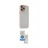 ieg™ iPhone 14 Pro Max Kılıf Eksen Doku Prime - Şeffaf Royal Nano Ekran Koruyucu