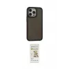 ieg™ iPhone 14 Pro Max Kılıf Eksen Işık - Siyah Mat Seramik Nano Ekran Koruyucu
