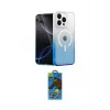 ieg™ iPhone 14 Pro Max Kılıf Eksen Minimal Özel Seri - Siyah 18D Cam Ekran Koruyucu