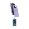 ieg™ iPhone 14 Pro Max Kılıf İz Işık Koleksiyonu - Siyah 18D Cam Ekran Koruyucu