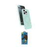 ieg™ iPhone 14 Pro Max Kılıf İz Işık Koleksiyonu - Siyah 18D Cam Ekran Koruyucu