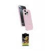 ieg™ iPhone 14 Pro Max Kılıf İz Işık Koleksiyonu - Siyah Buffer Cam Ekran Koruyucu