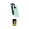 ieg™ iPhone 14 Pro Max Kılıf İz Işık Koleksiyonu - Siyah Buffer Cam Ekran Koruyucu