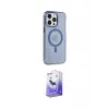 ieg™ iPhone 14 Pro Max Kılıf Kıvılcım Asil Özel Seri - Siyah Bilvis 5in1 5D Magic Hayalet Cam Ekran Koruyucu
